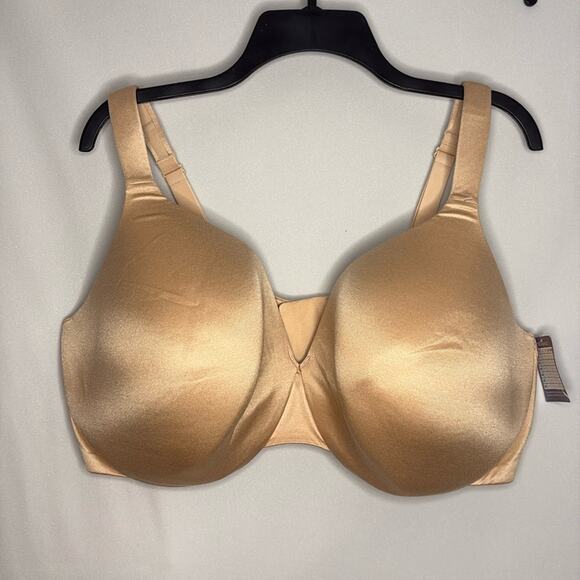 NWT catherines intimates full coverage smooth underwire bra in nude 48DDD